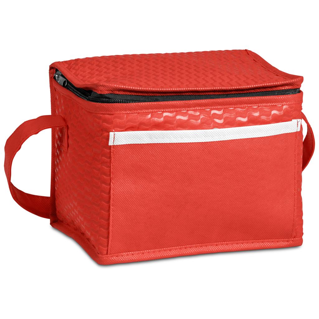 Brighton Non-Woven 6-Can Cooler - red (Cool-5340)