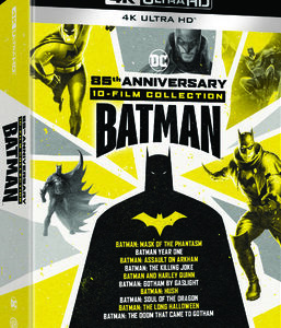 DC Universe - Batman 10 Film Collection (4K Ultra HD)