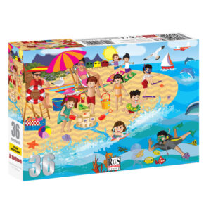 At the Beach (36 Piece Puzzle) (RGS414)