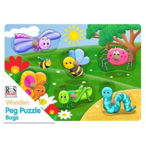 Bugs Peg Puzzle (6 Piece) (RGS2001)