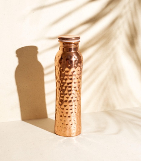 Forrest And Love Hammered Curve Copper Bottle, 900ml (HC9)