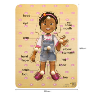 Girl Peg Puzzle (6 Piece) (RGS2022)
