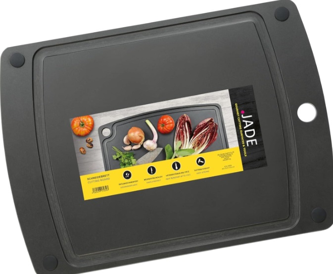 Jade Gourmet Gripper Cutting Board, 44x33cm - Black (JD55-0022)