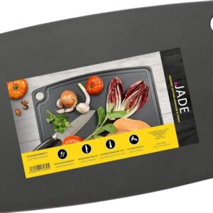 Jade Gourmet Kitchen Cutting Board, 20x15cm - Black (JD55-0001)