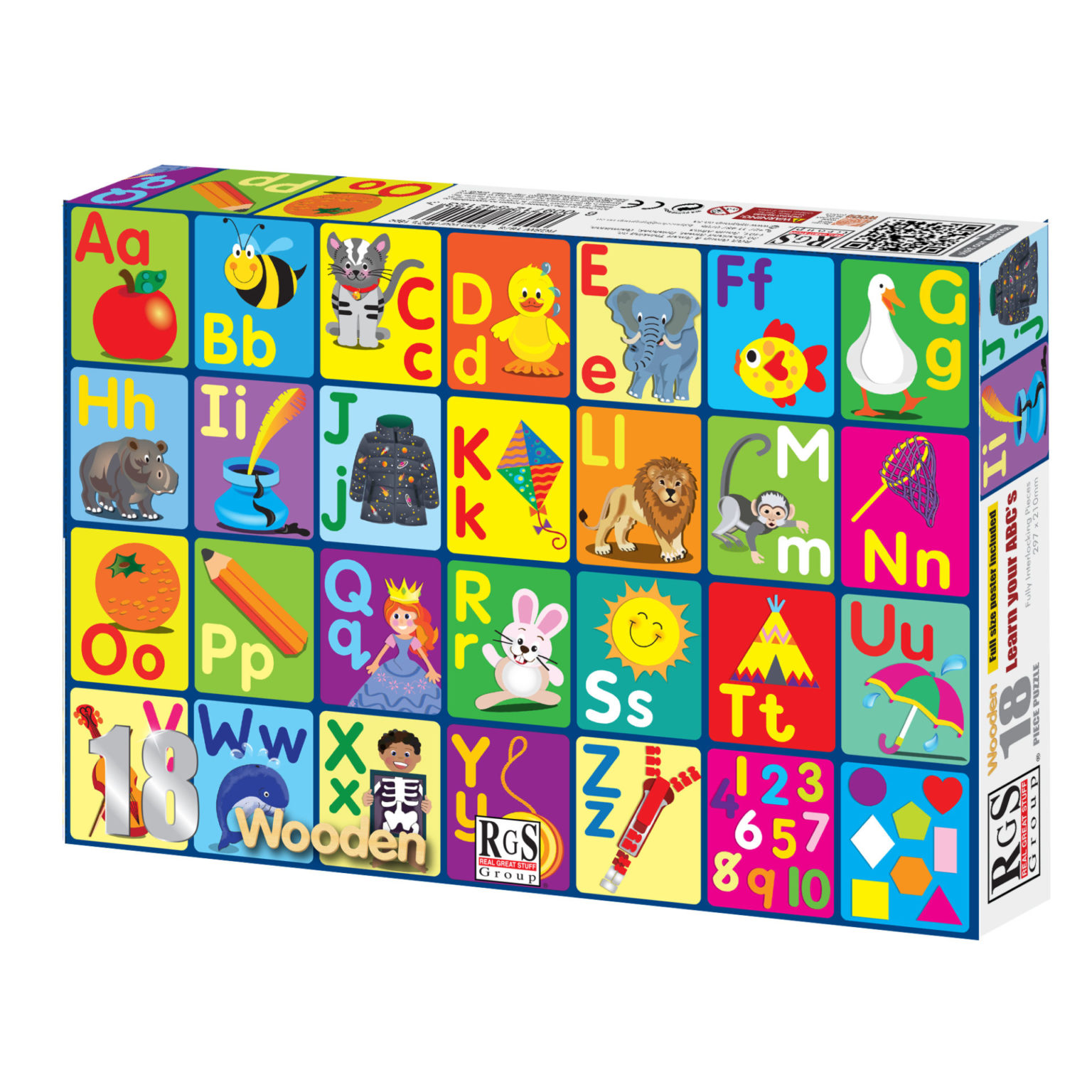 Learn your ABCs (18 Piece Puzzle) (RGSW1678)