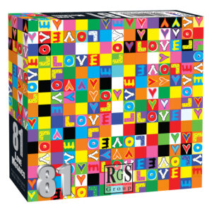 Mini Love Mosaics (81 Piece Puzzle)