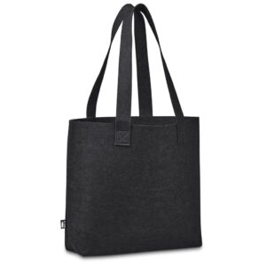 Okiyo Yoongi Recycled PET Felt Shopper - black (OK-547)