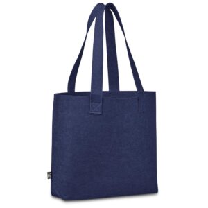 Okiyo Yoongi Recycled PET Felt Shopper - navy (OK-547)