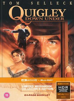 Quigley Down Under (4K Ultra HD+Blu-Ray Mediabook) - Limited Edition