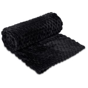 Serendipio Cozy Cloud Fleece Blanket - black (SD-136)