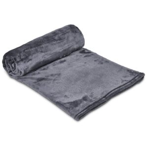 Serendipio Huron Fleece Blanket - grey (SD-135)