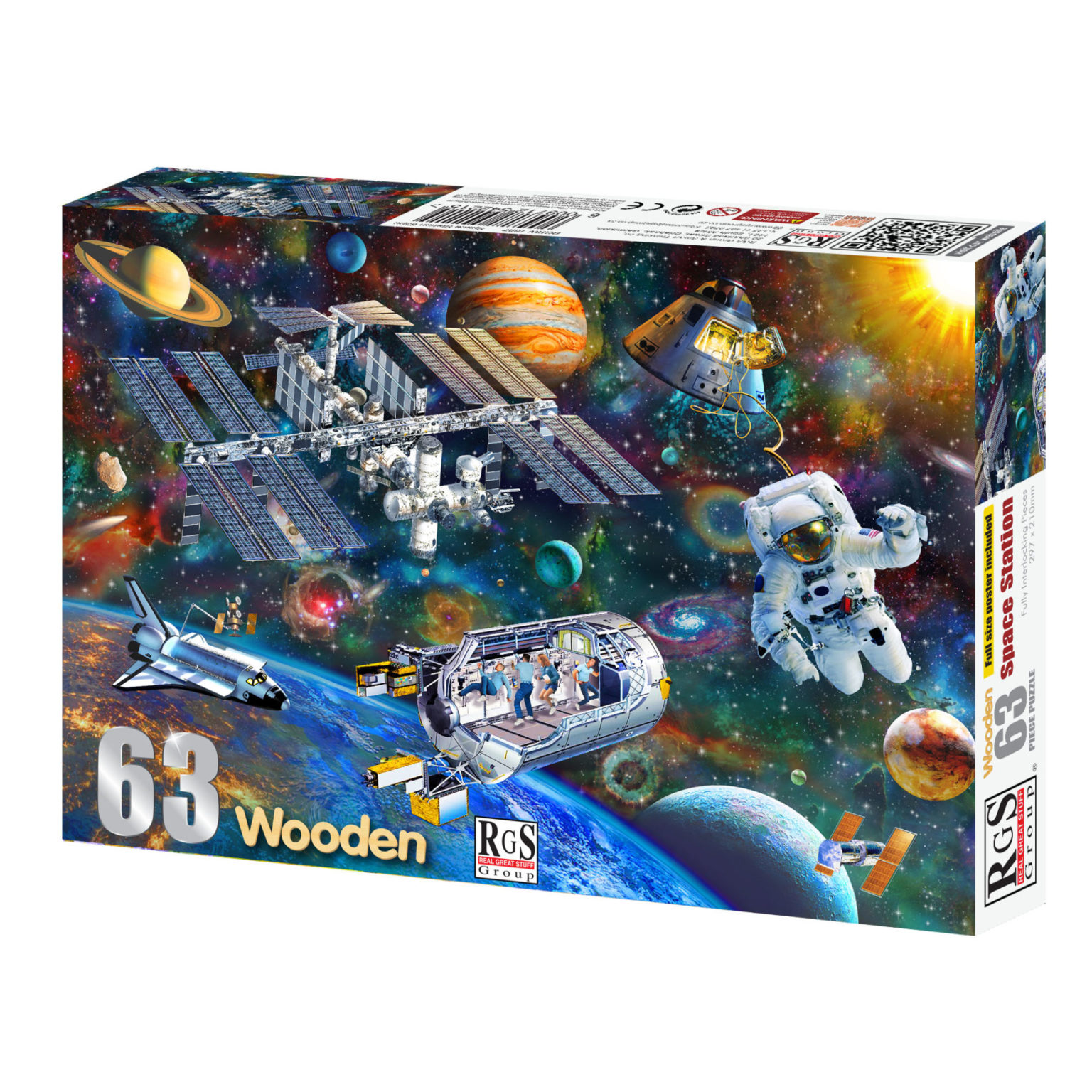 Space Station (63 Piece Puzzle)