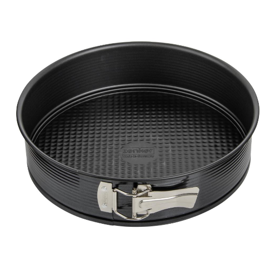 Zenker Black Metallic Springform with Flat Base 26cm (6503)