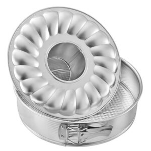 Zenker Set of 2 Springform with flat and funnel base - 26cm (6808)