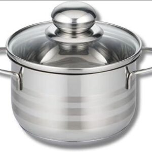 ELO Cookpot high 12cm with glass lid - Brillant (22212)