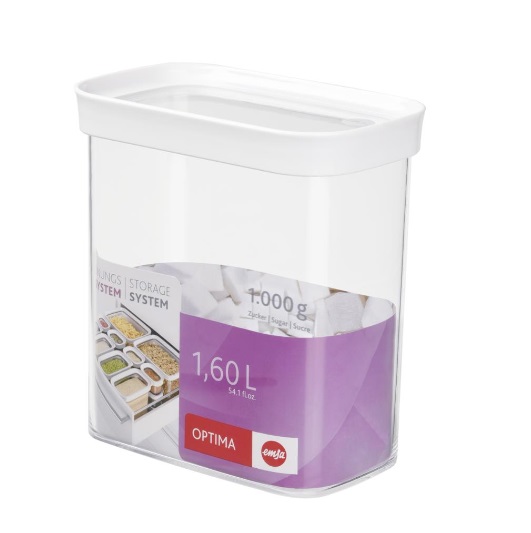 Emsa Optima Rectangular Container - 1.6Lt (513558)