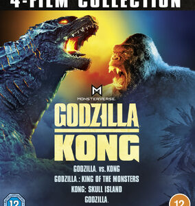 Godzilla and Kong (4 Film) Movie Collection (Blu-Ray)