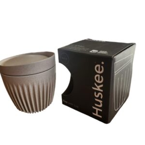 Huskee Cup and Lid 175ml - Natural (HC06LN01)