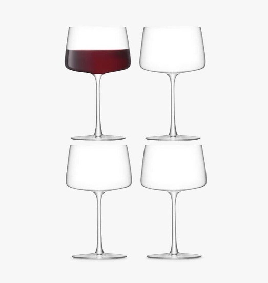 LSA International Metropolitan Red Wine Glass 400ml, Set of 4 (G1720)