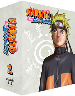 Naruto Shippuden - Volumes 1-5 (Blu-Ray) - Limited Collectors Edition