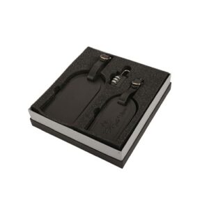 Vegan Leather Luggage Tag Gift Set (GFS-3007)