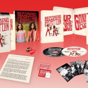 Becoming Led Zeppelin (4K Ultra HD+Blu-Ray Steelbook) - Limited Edition