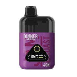 Dinner Lady Rechargeable Vape - Dessert, 40000 Puff 50mg - Jam on Toast (DNLA02)