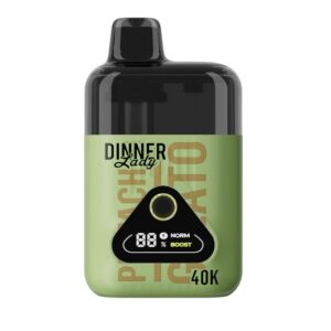 Dinner Lady Rechargeable Vape - Dessert, 40000 Puff 50mg - Pistachio Gelato (DNLA05)