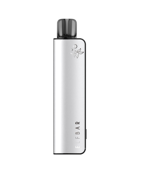 ELF Rechargeable Kit: ELFA Master, 2000 (2 Pod) 50mg - Luna Silver - Grape (ELFH04)