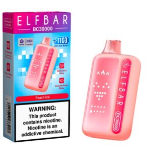 Elf Rechargeable Vape Bar - BC30000 50mg - Peach Ice (ELFF06)