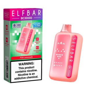 Elf Rechargeable Vape Bar - BC30000 50mg - Pink Lemonade (ELFF07)