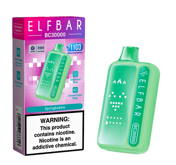 Elf Rechargeable Vape Bar - BC30000 50mg - Springbokkie (ELFF09)