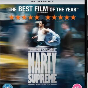 Marty Supreme (Timothee Chalamet) (4K Ultra HD)