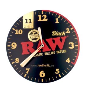 RAW Clock - Black Classic, 30cm (RAW082)