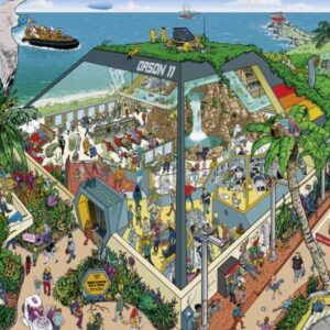 Beauty Centre (1000 Piece Puzzle)