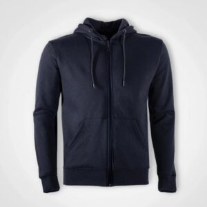 Brooklyn Zipped Hoodie - navy