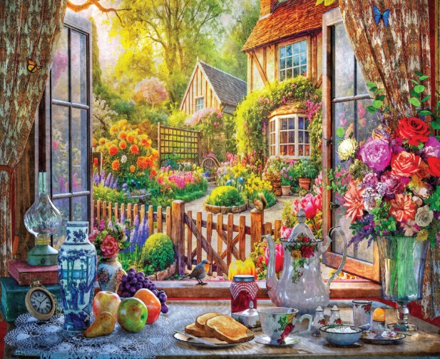 Country Breakfast (1500 Piece Puzzle) (RGS7401)