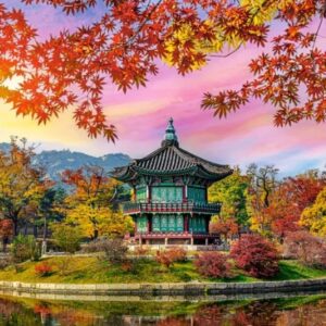 Gyeongbokgung Palace, Seoul, South Korea (500 Piece Puzzle)