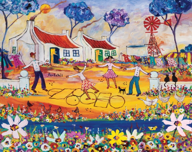 Hopscotch by Portchie (1500 Piece Puzzle) (RGS7395)