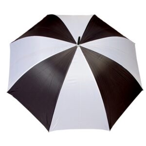 Medium Golf Umbrella - EVA Handle - black/white (P2848Bw)