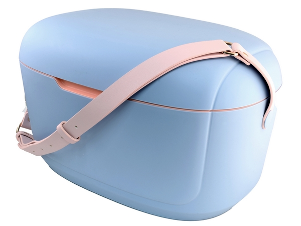 Meridian Hard Box Cooler - powder blue/peach (P2847F)