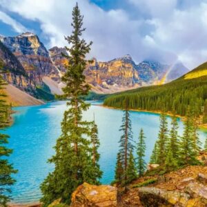 Moraine Lake, Banff National Park, Canada (2000 Piece Puzzle)