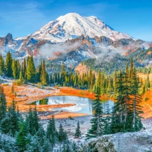 Mount Rainier National Park, USA (1000 Piece Puzzle)
