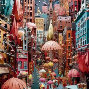 Street Canyon (1000 Piece Puzzle)