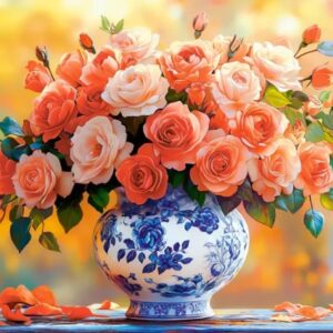 Summer Roses (1500 Piece Puzzle)