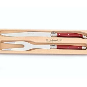 Andre Verdier Carving Set - Cherry Red (77772LRCCD)