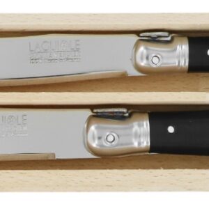 Andre Verdier Cheese and Butter Knife Set - Black (701702NCD)
