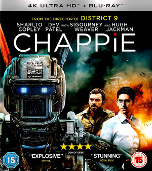 Chappie (Hugh Jackman, Dev Patel) (4K Ultra HD+Blu-Ray)