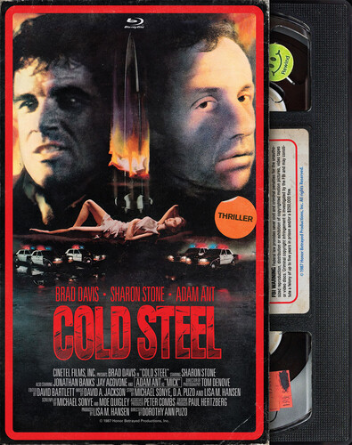 Cold Steel (Brad Davis, Sharon Stone) (Blu-Ray) - REGION A