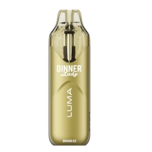 Dinner Lady Rechargeable Vape - Luma, 20000 Puff 50mg - Banana Ice (DNLD01)